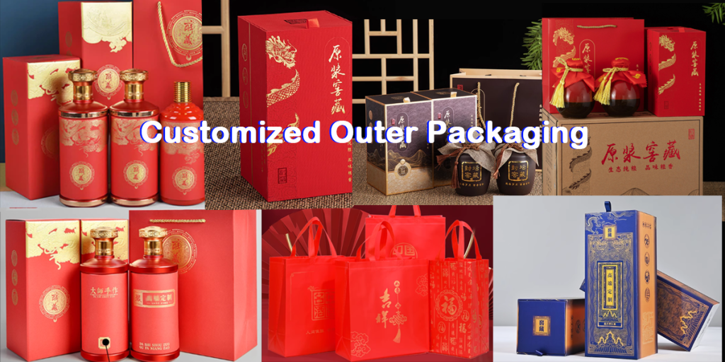 Chinese wedding liquor,chinese liquor red and white Chinese wedding liquor